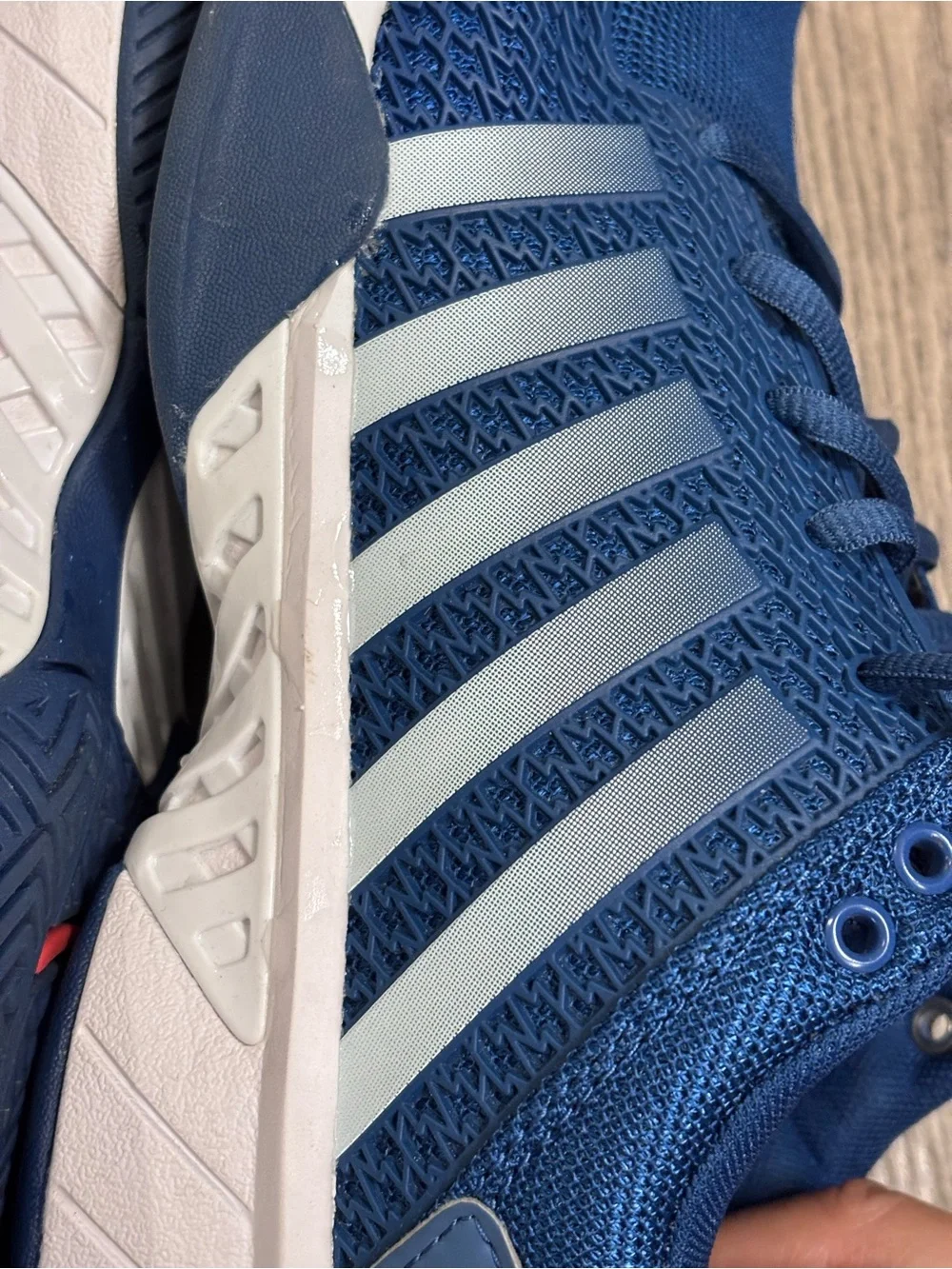 K-Swiss Express Light (Dark Blue/White/Bittersweet Men’s Pickleball Shoes size 8
